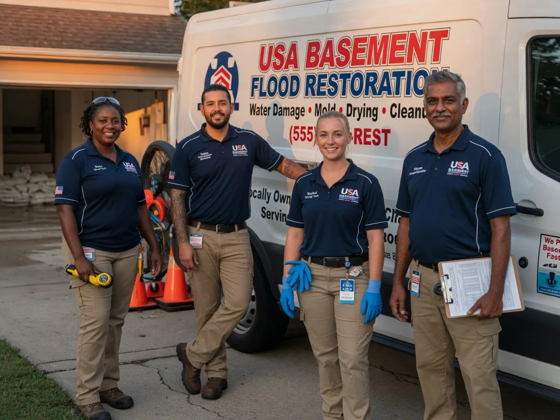 Basement Flood Cleanup company in Otway, OH