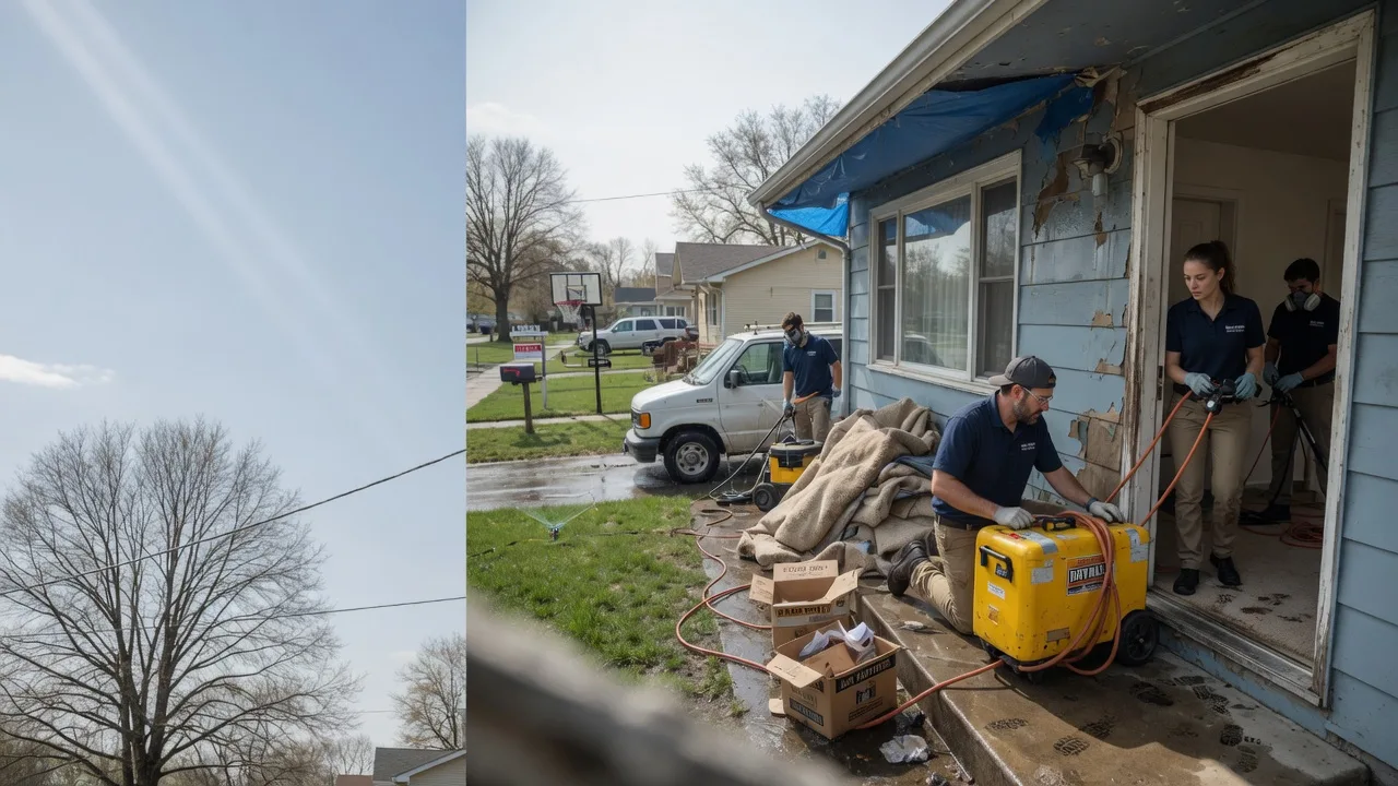 Basement Flood Cleanup in Otway, OH near me